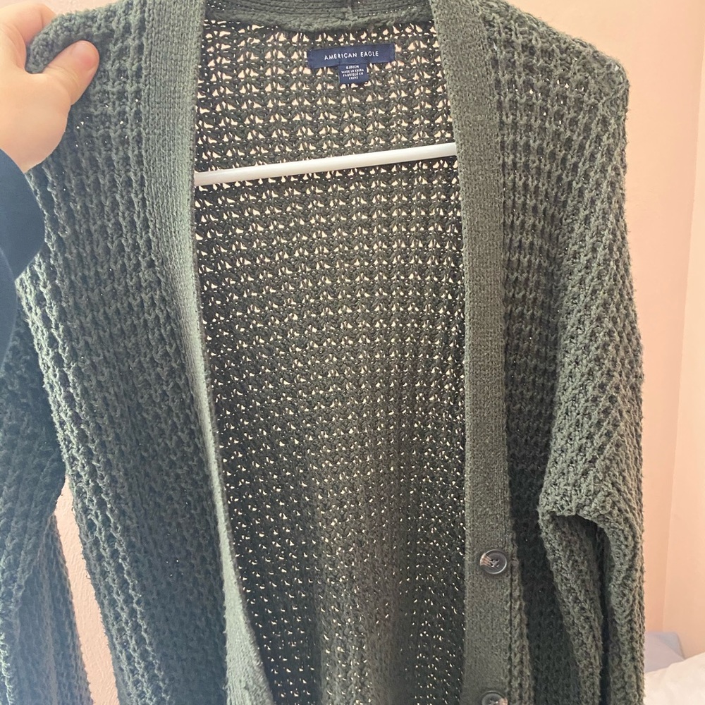american eagle cardigan